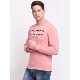 Rodamo  Men Pink Printed Sweatshirt