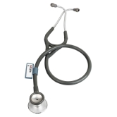 Healthgenie HG-404G Aluminium Double Diaphragm Stethoscope 65 cm Cardiology Grey