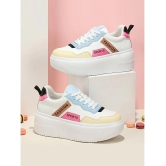 Shoetopia White Women''s Sneakers - None