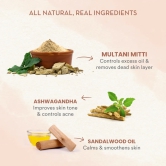 Multani Mitti Face Pack - For Cleanses, Brightens, Purifies Skin - 200 ml