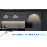HDC 6W Curve Shape LED Mirror Picture Wall Light, Bathroom Vanity Led Mirror Lamp Light (Warm White)
