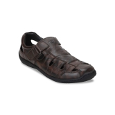 ID Mens Brown Casual Sandals