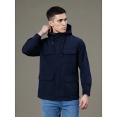 RedTape Hooded Four Pocket Jacket for Men | Enhanced Comfort