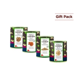 Gift Pack of Kerala Cashews – (250 gm Each) – Unroasted, Salted and Roasted, Roasted & Chilly and Roasted & Pepper