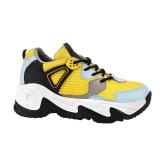 Shoetopia - Yellow Women''s Sneakers - None