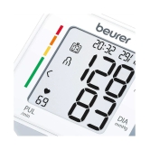 Beurer BC 28 Automated Wrist BP Monitor (White)