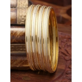 Zeneme Gold Bangle ( Pack of 4 ) - None