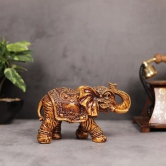 Artarium Warrior Elephant Statue Antique for Your Home,Office Table Decorative & Gift Article,Animal Showpiece Figurines Pack of 1