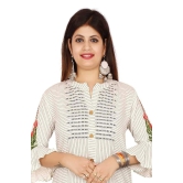 Monica Fashion Rayon Hand Work Casual Wear/Ethnic wear/Kurti Palazzo Set Calf Length Kurti Plazo Set for Women