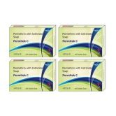 Meditek Permitek C Soap for Scalp Treatment 75Gms. Each - Antibacterial Soap for Normal Skin ( Pack of 4 )