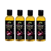 BEJOY Onion Regrowth Oil For Hair Therapy 400 mL Pack of 4