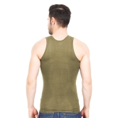 NRG Mens Sleeveless Colour Cotton Vest  ( Pack of 1 Light Green ) G23