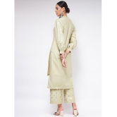 Pannkh - Green Polyester Womens Shirt Style Kurti ( Pack of 1 ) - None