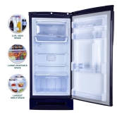 Godrej 234 L 3 Star 24 Advanced Capillary Technology Direct Cool Single Door Door Refrigerator Appliance With Jumbo Vegetable Tray (RD EDGEPRO 240C TDF MN BL, Marine Blue)