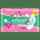 Whisper Hygiene+ Comfort Xl, 30 Pads