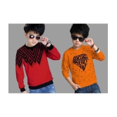 Supersquad - Multi Color Cotton Boys Sweatshirt ( Pack of 2 ) - None