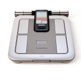 Omron HBF 375 Karada Scan Complete Digital Body Composition Monitor with 3 Months Memory to Monitor BMI, Segmental Body Fat & Skeletal Muscle, Progress Chart and Vesceral Fat Level