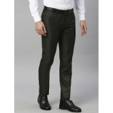 Solemio Dark Brown Regular Formal Trouser ( Pack of 1 ) - None