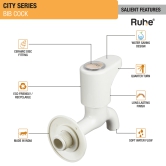 City Bib Tap PTMT Faucet - by Ruhe®