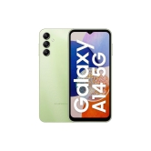 Samsung Galaxy A14 5G (Light Green, 6GB, 128GB Storage) | Triple Rear Camera (50 MP Main) | Upto 12 GB RAM with RAM Plus | Without Charger