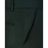 Hunter Green Normal Fit Trousers-40