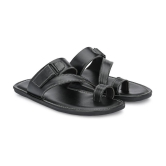 Leeport Black Flip Flops - None