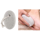 1252 Oval Shape Stone Foot, Heel Scrubber For Unisex Foot Scrubber Stone