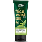 WOW Skin Science Green Tea Face Wash Gel Tube - 100mL