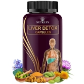 Nutriey Liver Detox Capsules, Helps In Fatty Liver & Daily Liver Detox, 60 Capsules