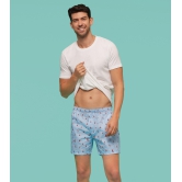 Remix Cotton Boxers Sailor Blue L