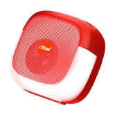 CYOMI Cy631 5 W Bluetooth Speaker Bluetooth v5.0 with SD card Slot Playback Time 4 hrs Red - Red