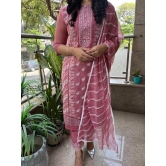 SAANJH PINK STRAIGHT SUIT-XL