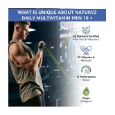 NATURYZ Daily Multivitamin Men 18+ with Highest 60 Nutrients & 11 Performance Blends - 60 Tablets