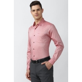 Men Pink Slim Fit Formal Full Sleeves Formal Shirt