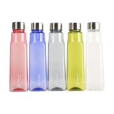 PearlPet Multicolour Plastic Water Bottle 750 mL ( Set of 5 ) - Multicolour