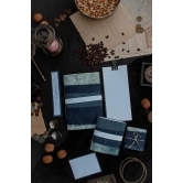 Ekatra Loaded hamper indigo stripes