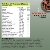 Fitspire 100% Plant Protein Made With Pea Protein - Chocolate, 500gm