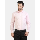 Life Roads 100 Percent Cotton Pink Solids Party wear Shirt Single Pack - None