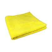 SOFTSPUN Microfiber Hair and Face Care Towel 40X40 cm 340 GSM (Set of 1, yellow)