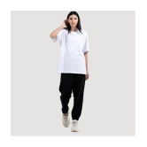 PP Kurtis - White Cotton Loose Fit Womens T-Shirt ( Pack of 1 ) - None