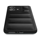 Fashionury Plain Cases Compatible For Rubber Motorola Edge 40 Neo 5G ( Pack of 1 ) - Black