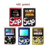 SUP 400 in 1 Retro Game Box Console Handheld Game , Run with AV Connecter TV, Display Size: 2.4In, Brightness is Fixed