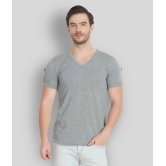 Glito - Grey Cotton Regular Fit  Mens T-Shirt ( Pack of 2 ) - None