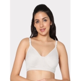 IN CARE LINGERIE - White Cotton Non Padded Women's T-Shirt Bra ( Pack of 1 ) - None