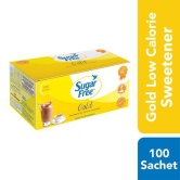 Sugar Free Gold Low Calorie Sweetener Sachets, 100 pcs