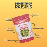 Farmley Prasadam Raisins (Kishmish) 400g | 2 x 200g