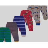 NammaBaby - Cotton Blend Multi Boys Trackpant ( Pack of 6 ) - None