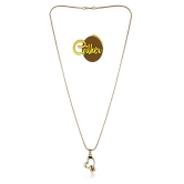 gilher - Golden Pendant ( Pack of 1 ) - Golden