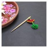 Garvi Gurjari Handcrafted Wooden Hair Juda Pin / Hair Stick