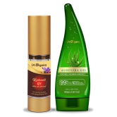 LA ORGANO Kumkumadi Oil & Aloe Vera Gel Facial Kit g Pack of 2